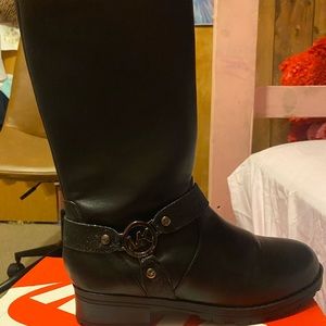 Black Michael Kors boots